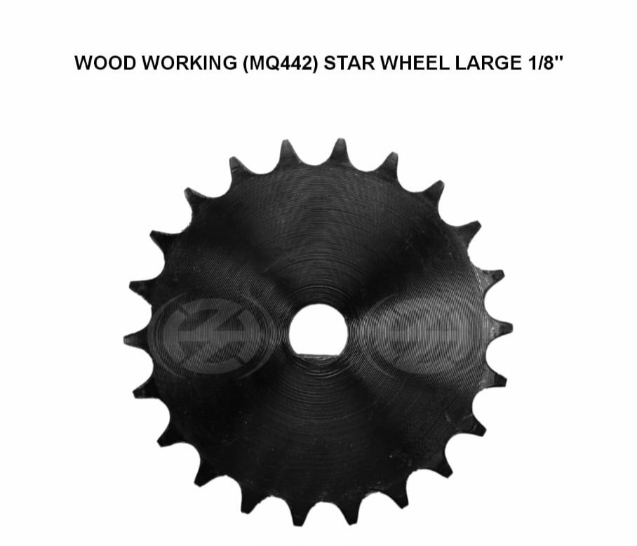 Wood Working (MQ442) Star Wheel Large 1/8"