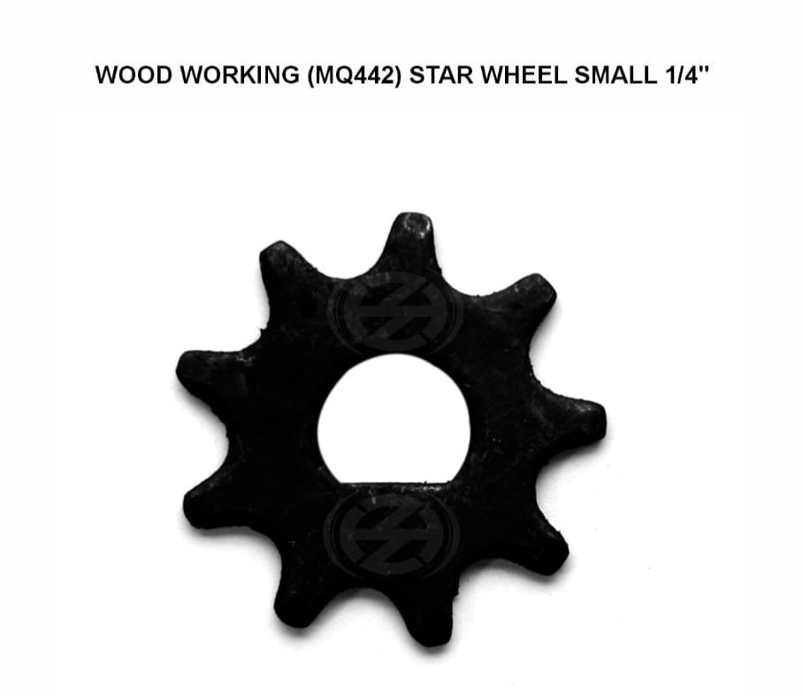 Wood Working (MQ442) Star Wheel Small 1/4"