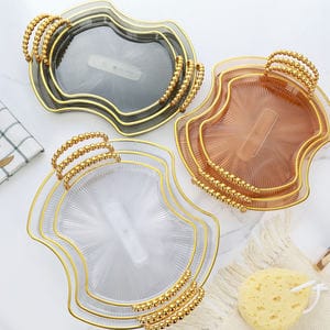 3pcs acrylic tray new shape