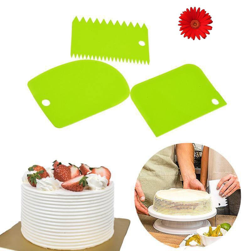 3pc Cake Scrapper