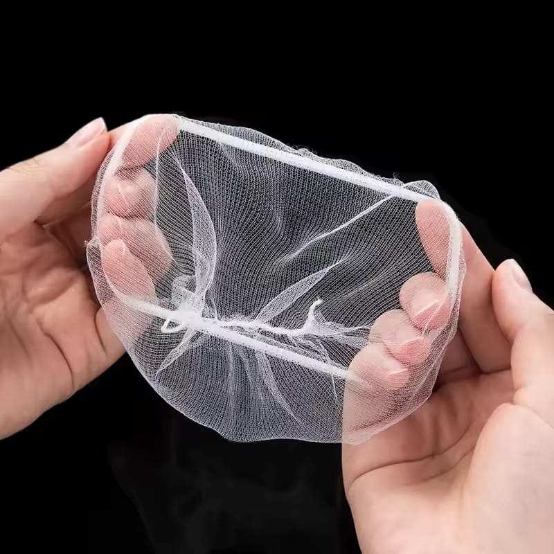 100pcs Disposable Sink Filter Mesh Bags Kitchen Sink Strainer Drain Hole Anti-blocking Garbage Bag LKR