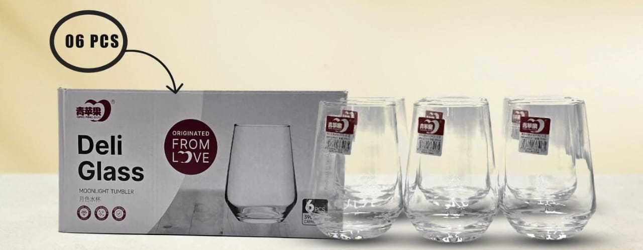 GL 84  6pcs deli glass mojito, falooda glass set