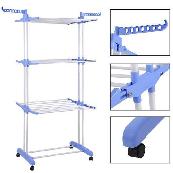 THREE LAYERS OF CLOTHES HANGER