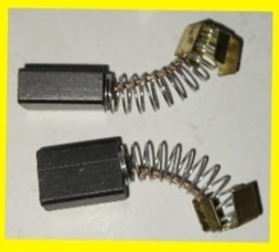 42 Quality Carbon Brush Taiwan spring 11(L)x7(W)x5(H)mm| Carbon Brushes| Carpentry Tools & Equipment