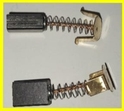 68 Quality Carbon Brush (Made in Taiwan) spring 12(L)x8(W)x5(H)mm| Carbon Brushes| Carpentry Tools & Equipment