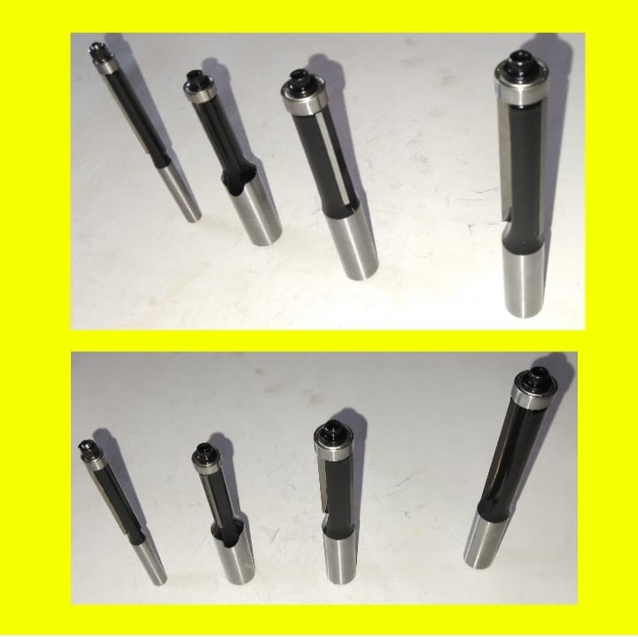 Flush Trim Bit | MEN | 1/2" x 1/2" x 2" | Router Bits