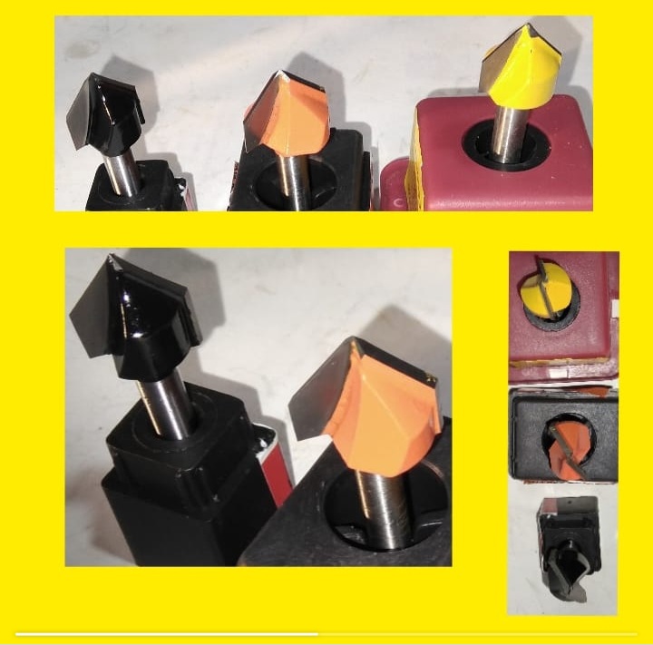 V Grooving Bit | FE | 1/4" x 1/2" | Router Bits