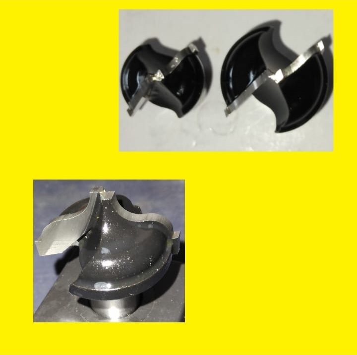 Classical Bit without Bearing | MEN | 1/2" x 1" | Router Bits